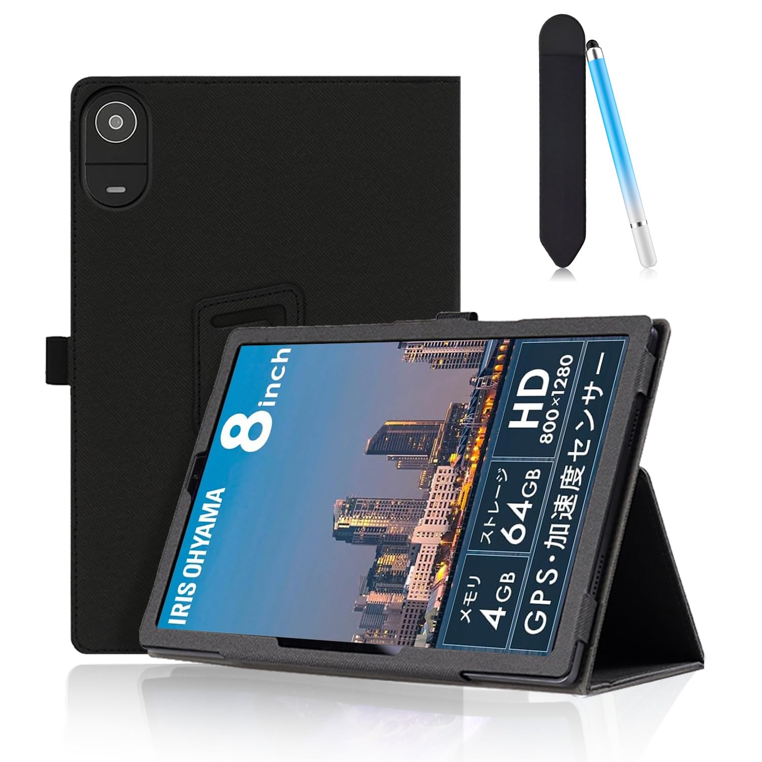 LUCA TE08D2M64-V1B ブラック Amazon.co.jp: LUCA TE08D2M64-V1B 8インチ Android14